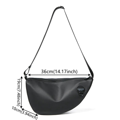 Men Chest Pack Purse Casual Large Waist Pack Shoulder Bag Nylon Travel Phone Bag Pockets New Handbags Crossbody Bag