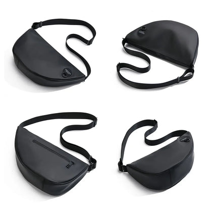 Men Chest Pack Purse Casual Large Waist Pack Shoulder Bag Nylon Travel Phone Bag Pockets New Handbags Crossbody Bag