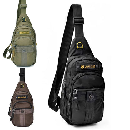 Men Cross Backpack Shoulder Chest Sling Bag Military Assault Waterproof Oxford Travel Male Crossbody Rucksack Side Bags