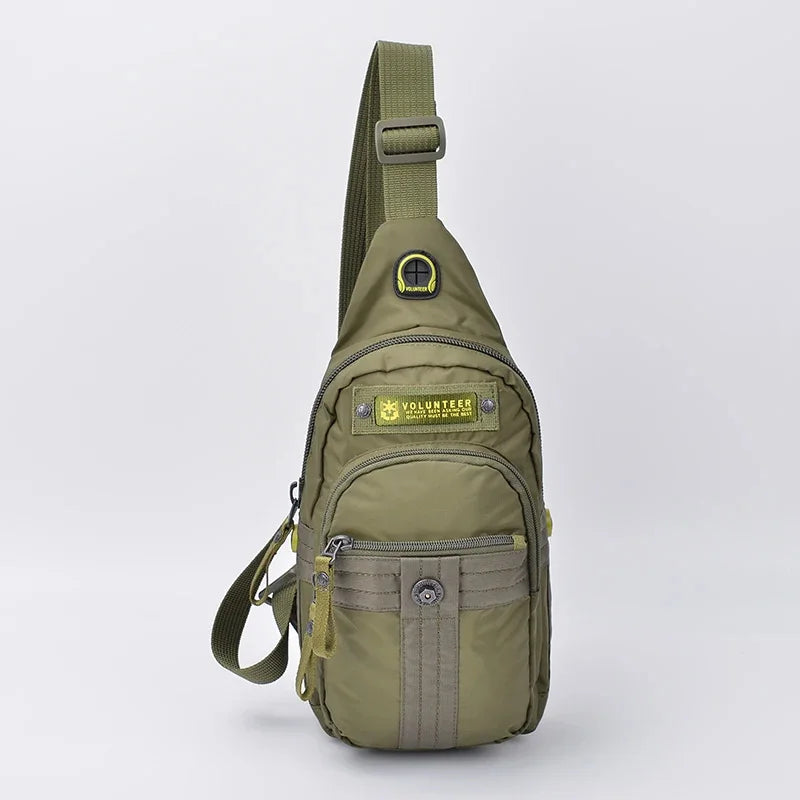 Men Cross Backpack Shoulder Chest Sling Bag Military Assault Waterproof Oxford Travel Male Crossbody Rucksack Side Bags