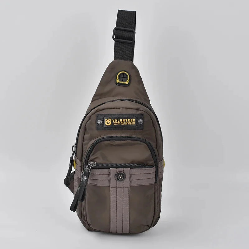 Men Cross Backpack Shoulder Chest Sling Bag Military Assault Waterproof Oxford Travel Male Crossbody Rucksack Side Bags