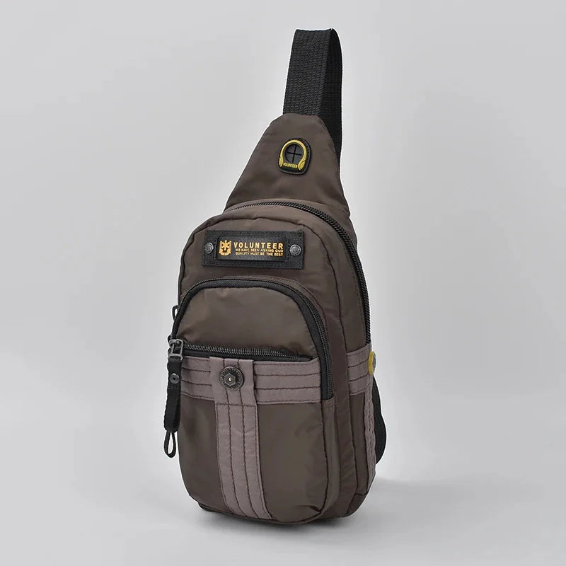 Men Cross Body Backpack Sling Side Pouch Waterproof Oxford Military Travel Top Quality Male Rucksack Shoulder Chest Pack Bag