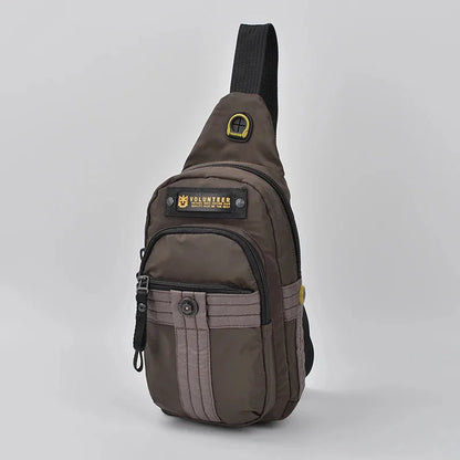 Men Cross Body Backpack Sling Side Pouch Waterproof Oxford Military Travel Top Quality Male Rucksack Shoulder Chest Pack Bag