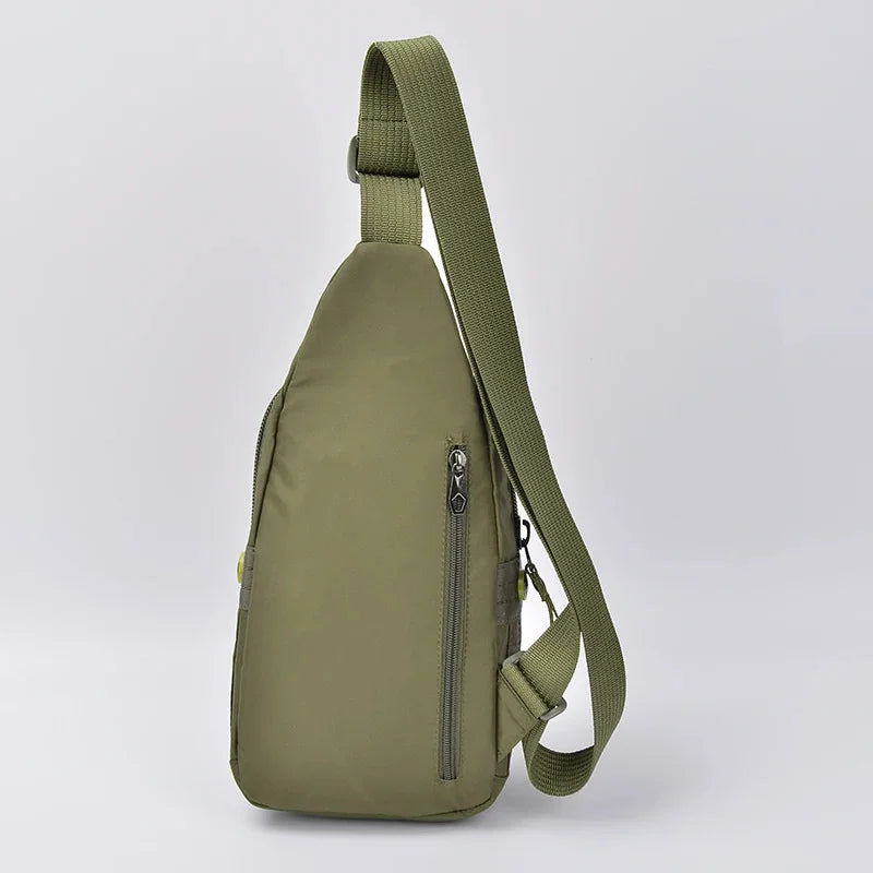Men Cross Body Backpack Sling Side Pouch Waterproof Oxford Military Travel Top Quality Male Rucksack Shoulder Chest Pack Bag
