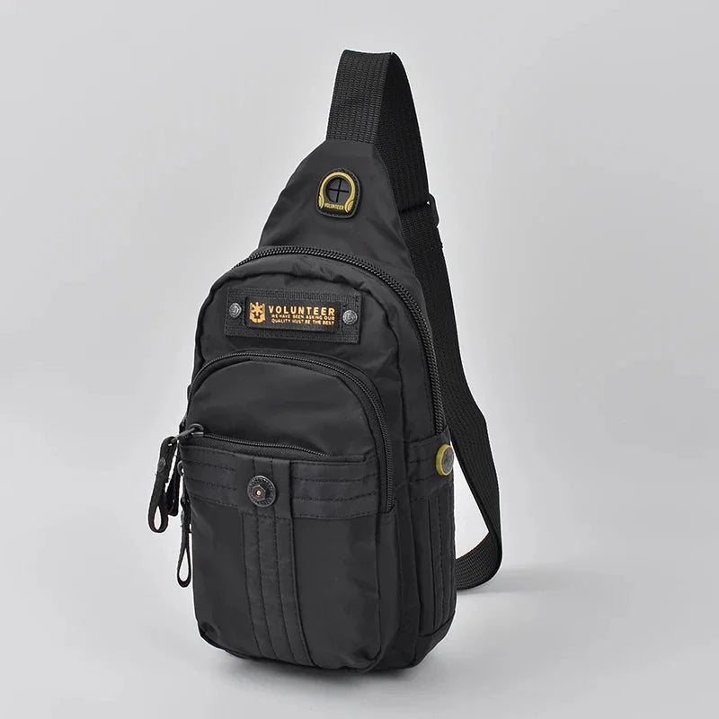 Men Cross Body Backpack Sling Side Pouch Waterproof Oxford Military Travel Top Quality Male Rucksack Shoulder Chest Pack Bag