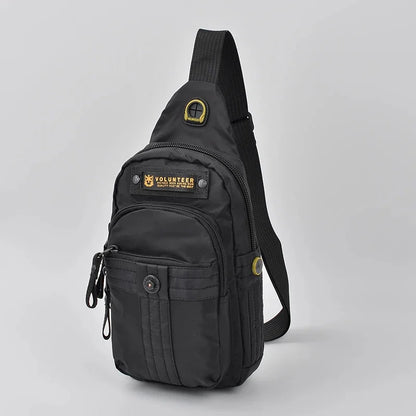 Men Cross Body Backpack Sling Side Pouch Waterproof Oxford Military Travel Top Quality Male Rucksack Shoulder Chest Pack Bag