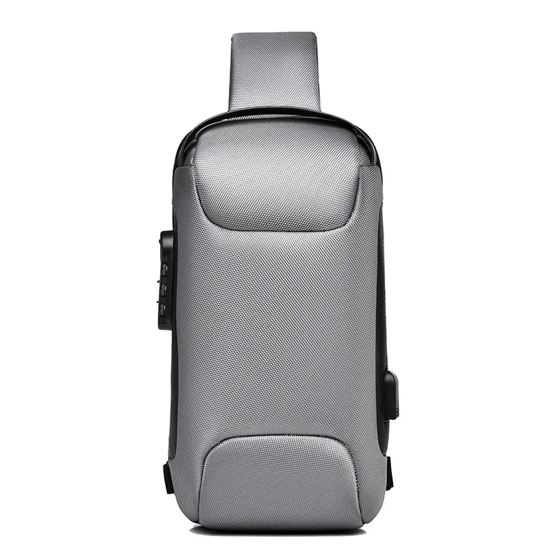 Men Cross Body Chest Pack Side Bag Rucksack Oxford Waterproof Anti-theft Short Trip Motorcycle Male Sling Backpack Shoulder Bags