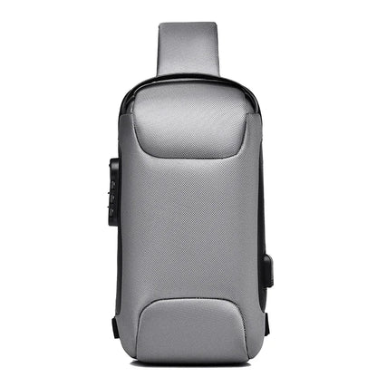 Men Cross Body Chest Pack Side Bag Rucksack Oxford Waterproof Anti-theft Short Trip Motorcycle Male Sling Backpack Shoulder Bags