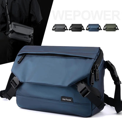 Men Cross Body Messenger One Shoulder Multi-Purpose Fashion Military Casual Waterproof Nylon Male Crossbody Bag
