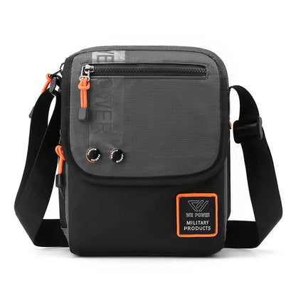 Men Cross Body Messenger Shoulder Multi-Purpose Fashion Casual Travel Military Waterproof Nylon Male Small Crossbody Bag