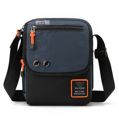 Men Cross Body Messenger Shoulder Multi-Purpose Fashion Casual Travel Military Waterproof Nylon Male Small Crossbody Bag