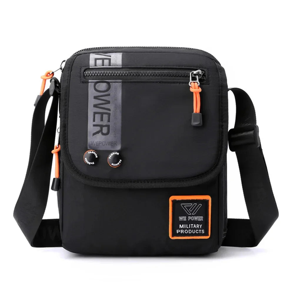 Men Cross Body Messenger Shoulder Pouch Multi-Purpose Fashion Casual Military Waterproof Nylon Male Small Crossbody Bag