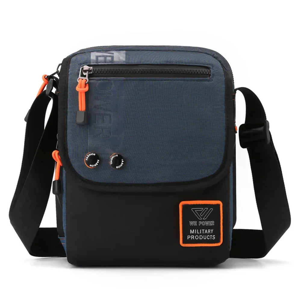 Men Cross Body Messenger Shoulder Pouch Multi-Purpose Fashion Casual Military Waterproof Nylon Male Small Crossbody Bag