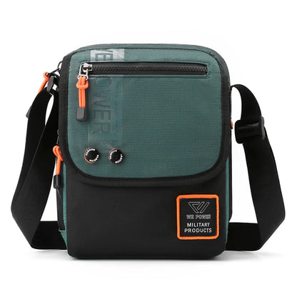 Men Cross Body Messenger Shoulder Pouch Multi-Purpose Fashion Casual Military Waterproof Nylon Male Small Crossbody Bag
