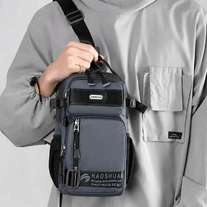 Men Cross Body Shoulder Chest Sling Backpack Travel Tactical Military Waterproof Nylon Male Rucksack Messenger Bag