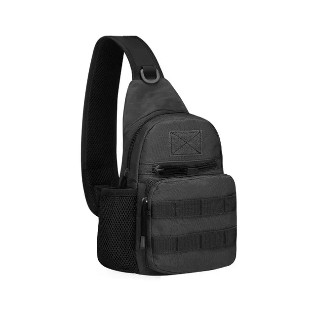 Men Cross Body Shoulder Chest Travel Outdoor Sports Climb Water Bottle Hiking Male Messenger Bag Sling Backpack