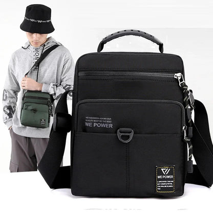 Men Cross Body Shoulder Top Handle Bag Pouch Flap Nylon Military Fashion Small Sling Messenger Tote Bags Handbag
