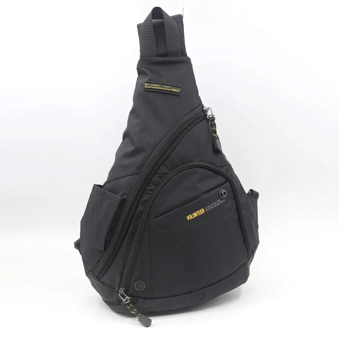 Men Cross body Backpack Sling Chest Travel Knapsack Fashion Water Bottle/Kettle Designer Male Oxford Shoulder Bag Rucksack