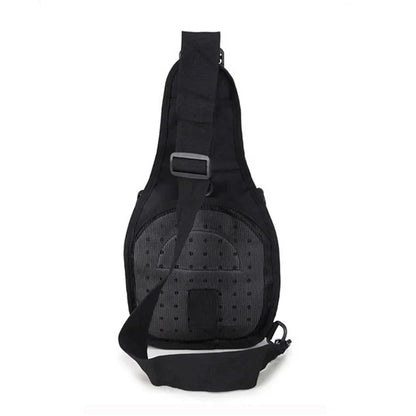 Men Cross body Sling Backpack Shoulder Chest Travel Outdoor Sports Climb Tactical Military Nylon Male Side Messenger Bag