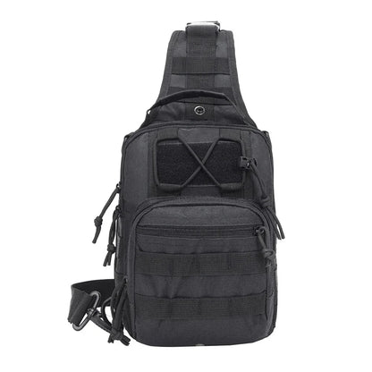 Men Cross body Sling Backpack Shoulder Chest Travel Outdoor Sports Climb Tactical Military Nylon Male Side Messenger Bag