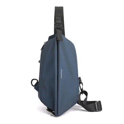 Men Cross body Sling Chest Shoulder Bag Travel Sports Hiking Fashion Casual Male Messenger Bags Mini Backpack 4 Uses