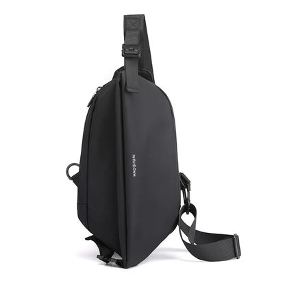Men Cross body Sling Chest Shoulder Bag Travel Sports Hiking Fashion Casual Male Messenger Bags Mini Backpack 4 Uses