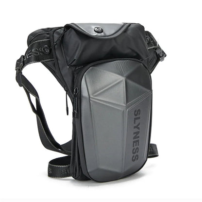 Men Drop Leg Bag Waist Fanny Pack for Motorcycle Rider Travel Waterproof Nylon Male Cross Body Messenger Belt Hip Thigh Bags