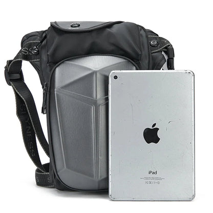 Men Drop Leg Waist Rider Motorcycle Travel Waterproof Nylon Male Messenger Cross Body Thigh Hip Belt Bum Fanny Pack Bag
