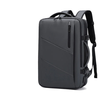Men Extension Travel Backpack 17 inch Business Laptop Bag Multi-Layer 39L Large Capacity Waterproof Teenage school Backpack