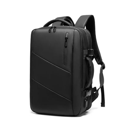 Men Extension Travel Backpack 17 inch Business Laptop Bag Multi-Layer 39L Large Capacity Waterproof Teenage school Backpack