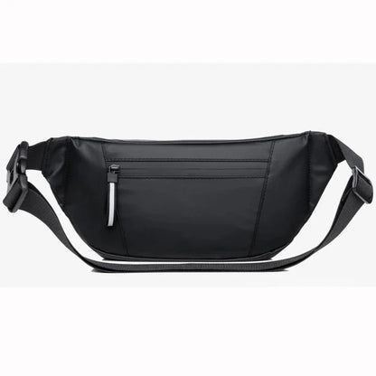 Men Fanny Hip Waist Belt Bag Purse Waterproof Nylon Travel Multi-Pocket Fashion Male Money Pouch Sling Chest Pack Bum Bags