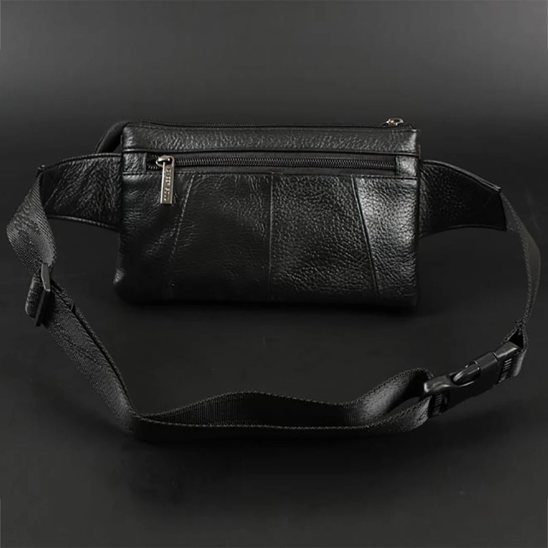 Men Fanny Waist Pack Bag Messenger Sling Chest Genuine Leather Natural Skin Male Real Cowhide Cross body Bag Bum Hip Belt Purse