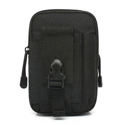 Men Fanny Waist Pack Belt Bag Purse Molle Accessory Military Tactical Outdoor Sport Pouch Male Cell Mobile Phone Case Cover Bags
