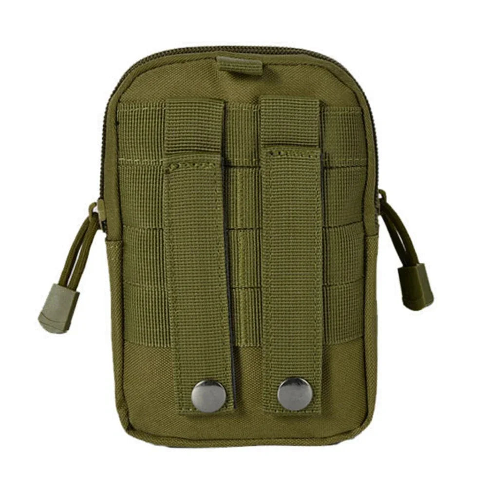 Men Fanny Waist Pack Belt Bag Purse Molle Accessory Military Tactical Outdoor Sport Pouch Male Cell Mobile Phone Case Cover Bags