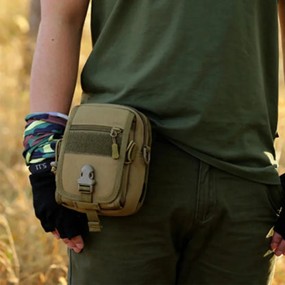 Men Fanny Waist Pack Belt Cross body Bag Travel Ourdoor Assault Molle Durable Nylon Male Messenger Shoulder Hip Bum Bags