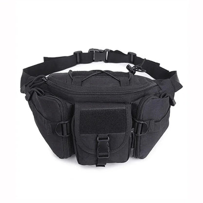 Men Fanny Waist Pack Belt Hip Bum Military Tactical Travel Assault Durable Nylon Outdoor Sports Sling Chest Bag