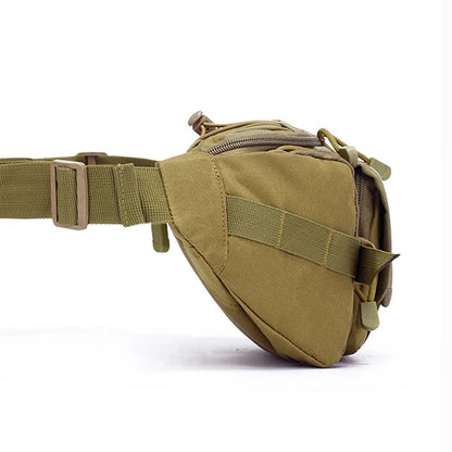 Men Fanny Waist Pack Belt Hip Bum Military Tactical Travel Assault Durable Nylon Outdoor Sports Sling Chest Bag