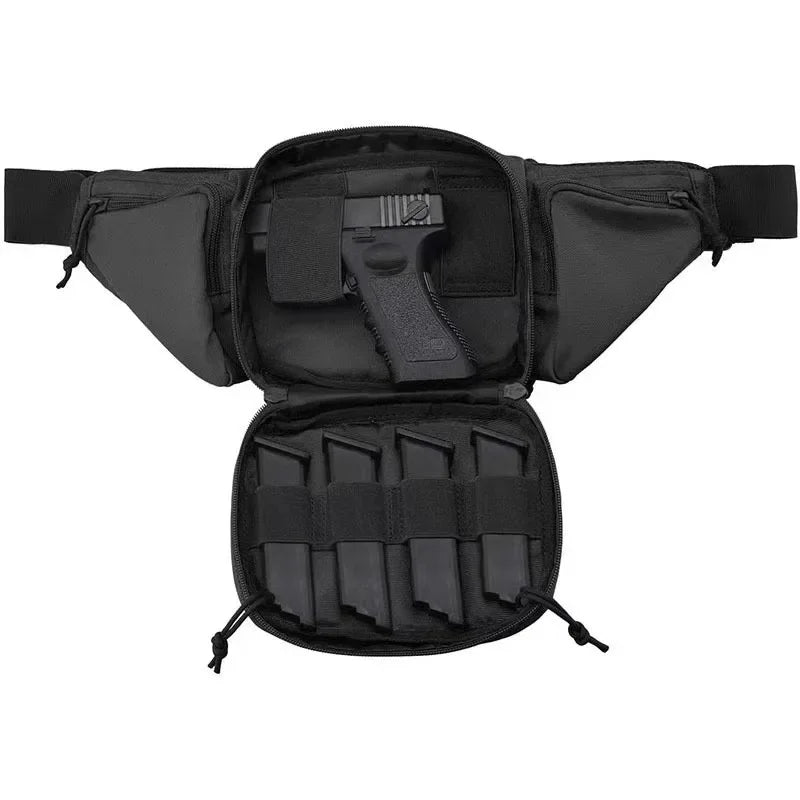 Men Fanny Waist Pack Belt Hip Bum Military Tactical Travel Motorcycle Rider Assault Durable Nylon Male Sling Chest Bag