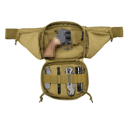 Men Fanny Waist Pack Belt Hip Bum Tactical Military Motorcycle Rider Sports Climb Hiking Durable Nylon Male Sling Chest Bag