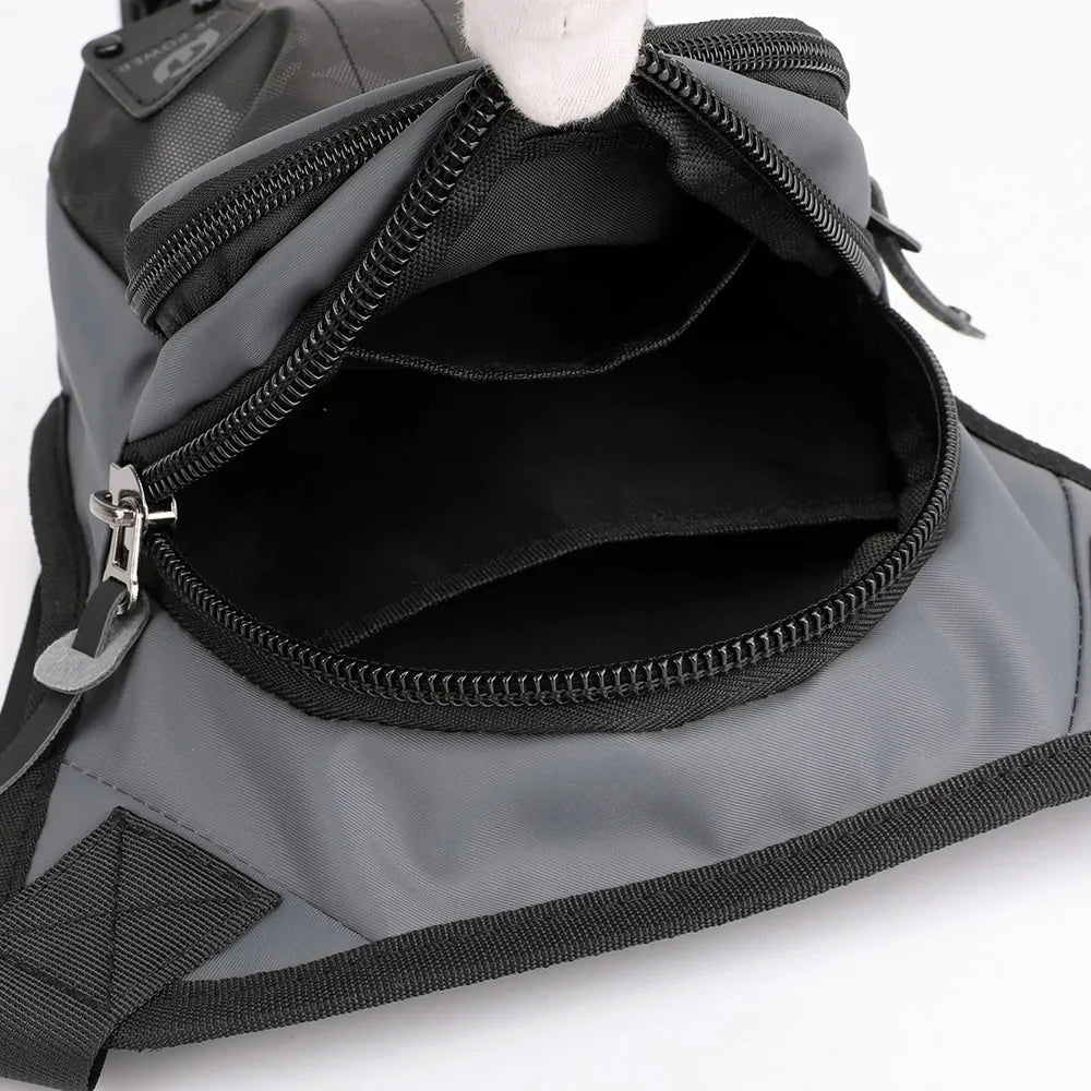 Men Fanny Waist Pack Drop Leg Bags Messenger Cross Body Waterproof Nylon Motorcycle Rider Male Bum Hip Belt Thigh Bag