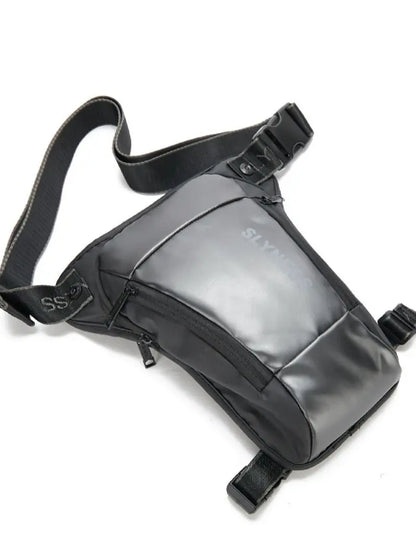 Men Fanny Waist Pack Waterproof Leg Bag Drop Messenger Shoulder Bags Travel Motorcycle Tactical Chest Pouch Bum Hip Belt Purse