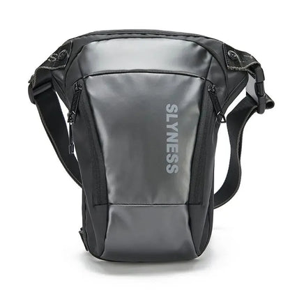 Men Fanny Waist Pack Waterproof Leg Bag Drop Messenger Shoulder Bags Travel Motorcycle Tactical Chest Pouch Bum Hip Belt Purse