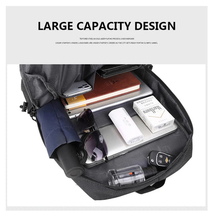 Men Fashion Backpack 15.6inch Laptop Backpacks Waterproof USB Charging Bags Travel Outdoor backpack School Teenage Mochila Bag