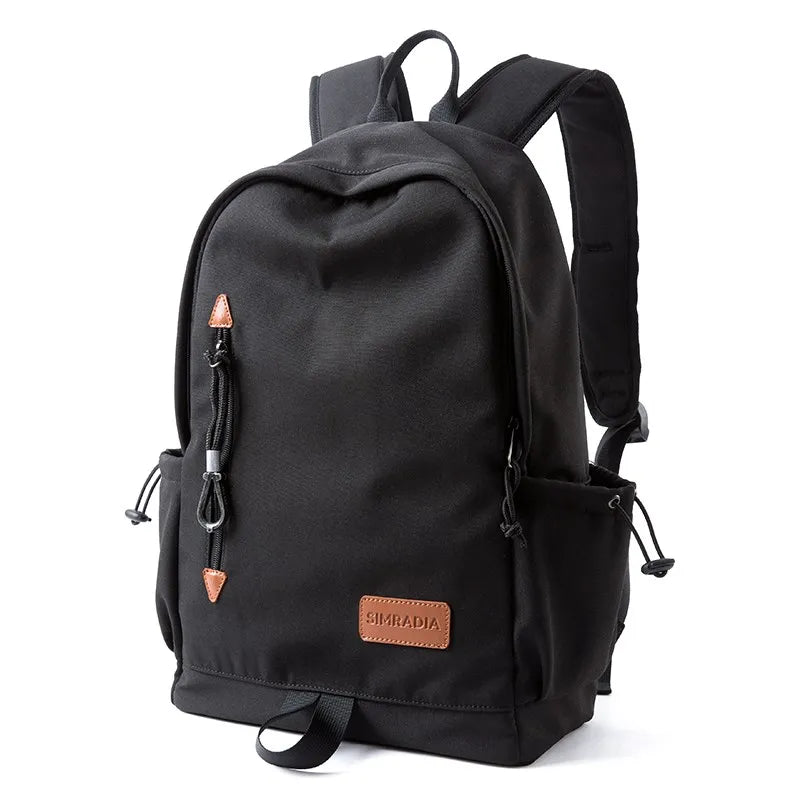 Men Fashion Backpack Waterproof 15 inch Laptop Backpack Zipper Anti-theft Multifunction Travel Rucksack for Youth
