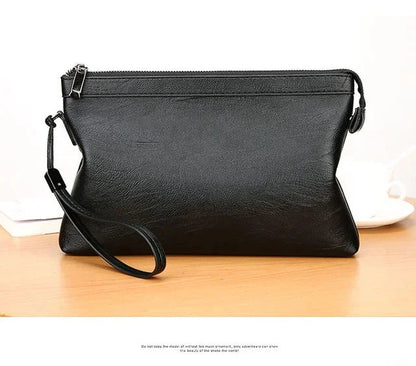 Men Fashion Men's s for men Business Clutch PU Leather Bag High Quality Male Handbag
