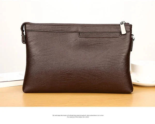 Men Fashion Men's s for men Business Clutch PU Leather Bag High Quality Male Handbag