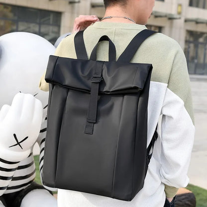 Men Fashion Oxford Business Backpack Designer Man Simplicity Schoolbag Trend Solid Color Shoulder Bag Large-capacity Travel Bags