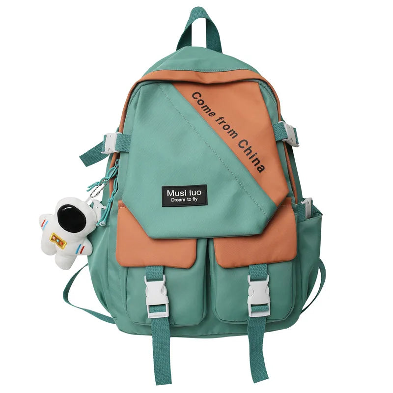 Men Female Leisure Waterproof Cute Bag Women Male Travel Backpack Book Lady Laptop College Backpack Fashion Boy Girl School Bags