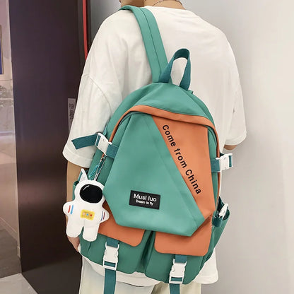 Men Female Leisure Waterproof Cute Bag Women Male Travel Backpack Book Lady Laptop College Backpack Fashion Boy Girl School Bags