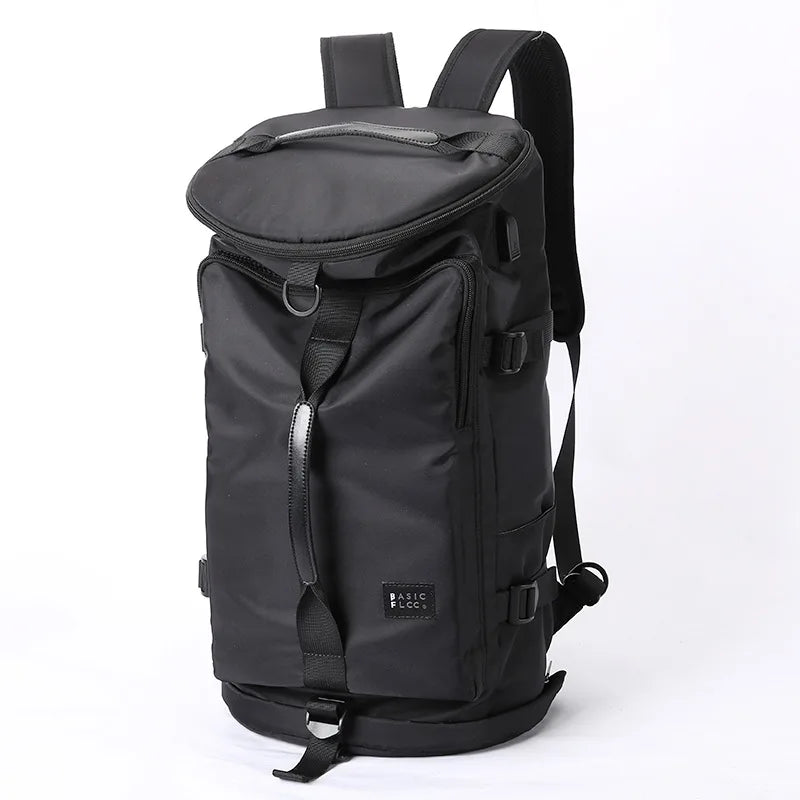 Men Gym Bag Wet and Dry Bag Fitness Training Backpack Large Capacity Leisure Lightweight Crossbody Travel Backpacks Yoga Bag